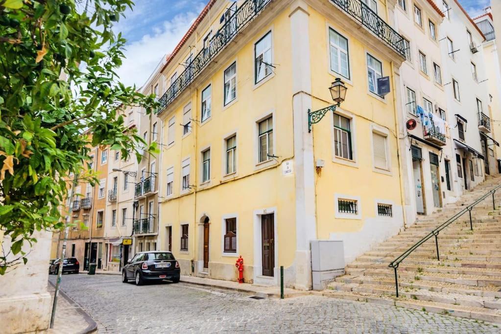 Ferienwohnung 1Br @ Downtown Lisbon Chiado Exterior foto